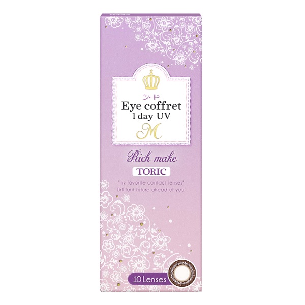 シード Eye coffret 1day UV M TORIC
